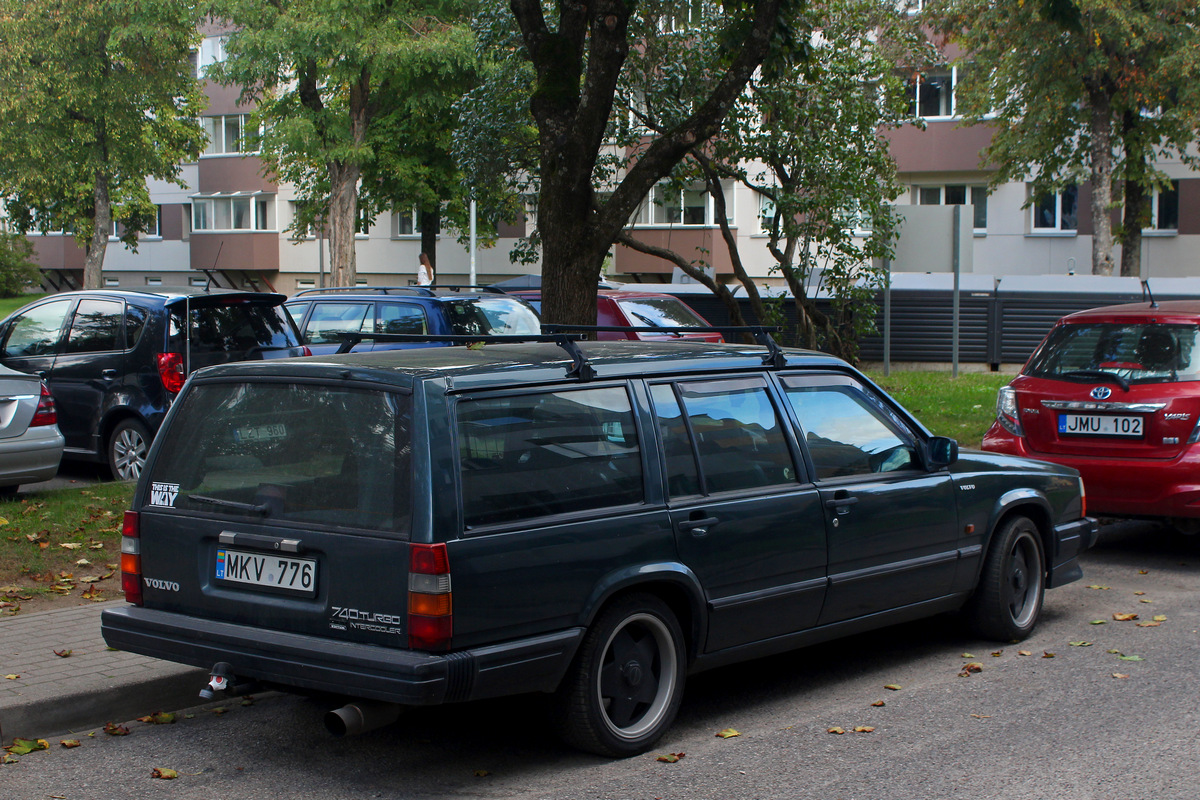 Литва, № MKV 776 — Volvo 740 '84-92
