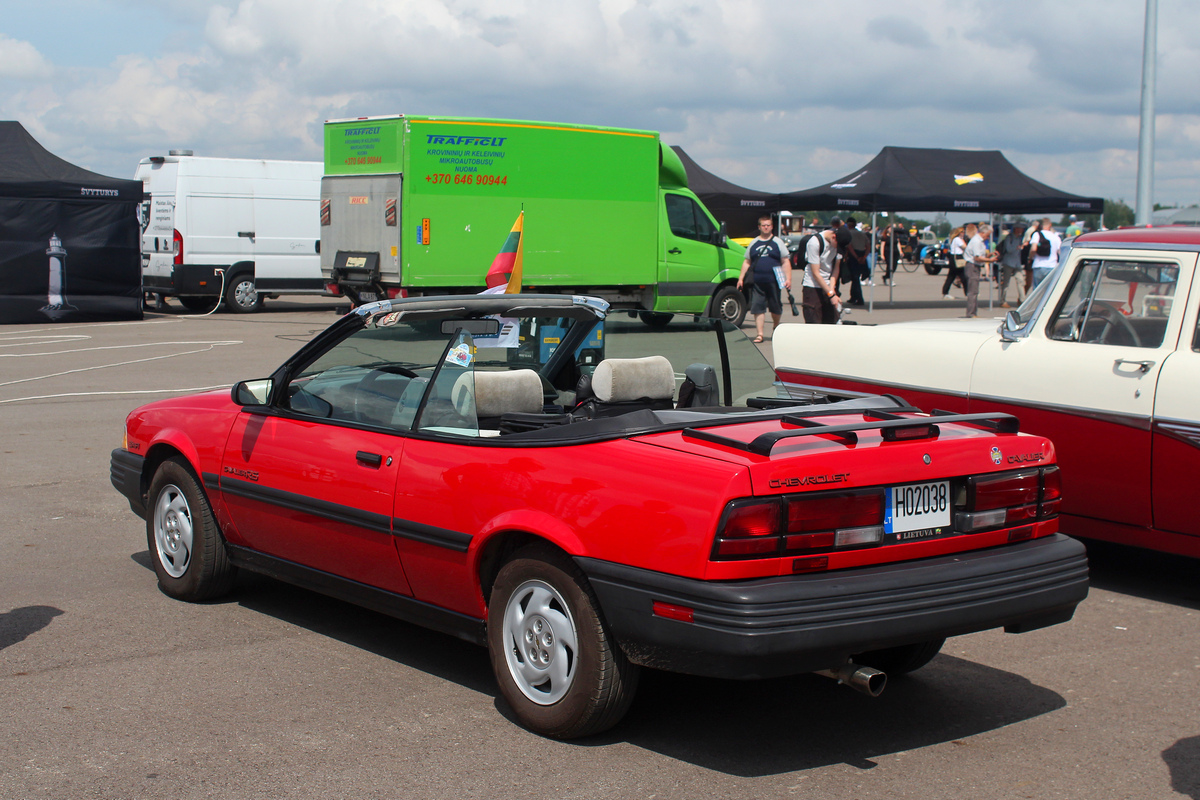 Литва, № H02038 — Chevrolet Cavalier (2G) '88-94; Литва — Nesenstanti klasika 2025