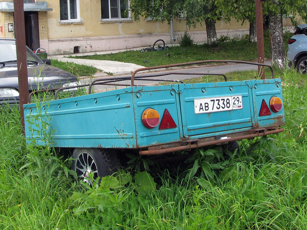 Архангельская область, № АВ 7338 29 — ММЗ-8102 (общая модель)