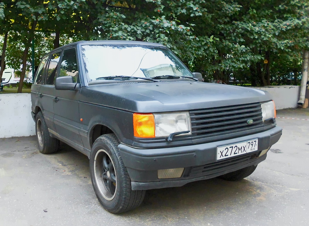 Москва, № Х 272 МХ 797 — Land Rover Range Rover (2G) '94-02