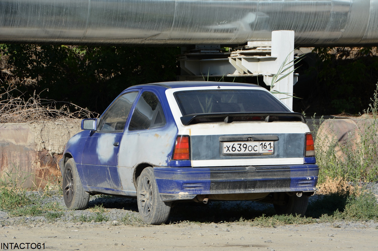 Ростовская область, № Х 639 ОС 161 — Opel Kadett (E) '84-95