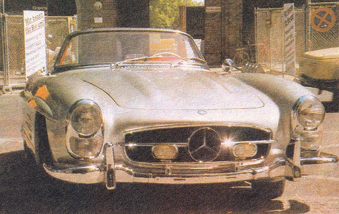 Германия, № (DE) U/N 0066 — Mercedes-Benz 300SL (W198) '54-63; Германия — Федеративная республика Германия (1990-2000)