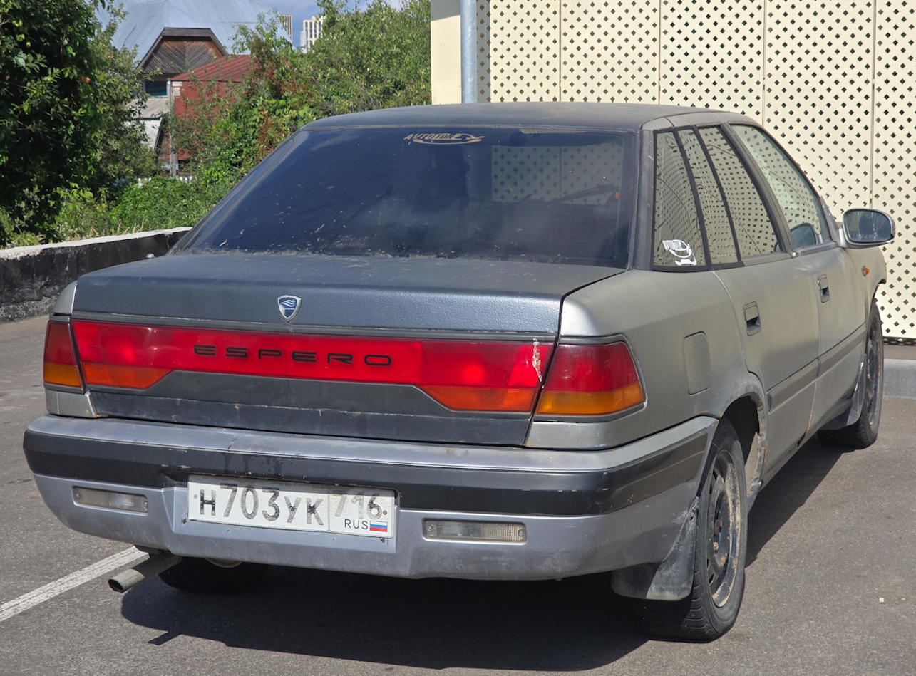 Татарстан, № Н 703 УК 716 — Daewoo Espero '90-99