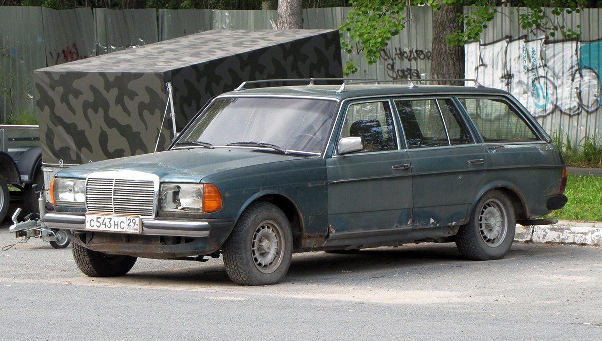 Архангельская область, № С 543 НС 29 — Mercedes-Benz (S123) '77-86