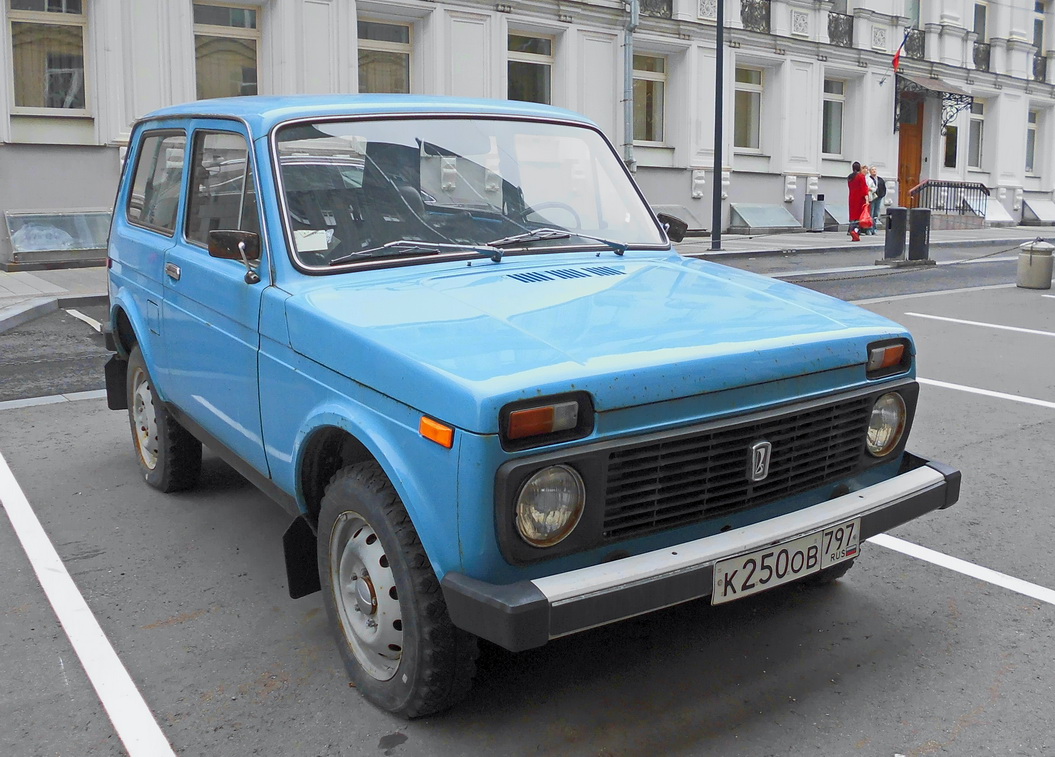 Москва, № К 250 ОВ 797 — ВАЗ-2121 Нива '77-94