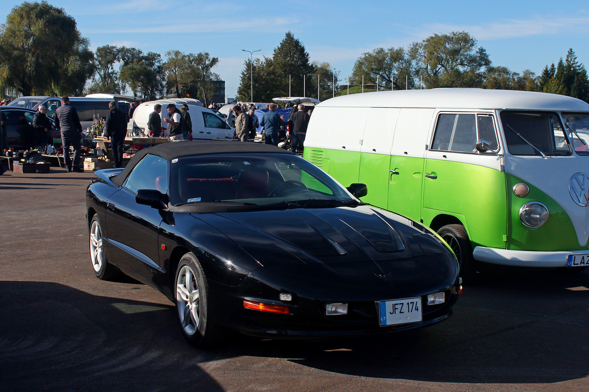 Литва, № JFZ 174 — Pontiac Firebird (4G) '93-97; Литва — Retro mugė 2024 ruduo