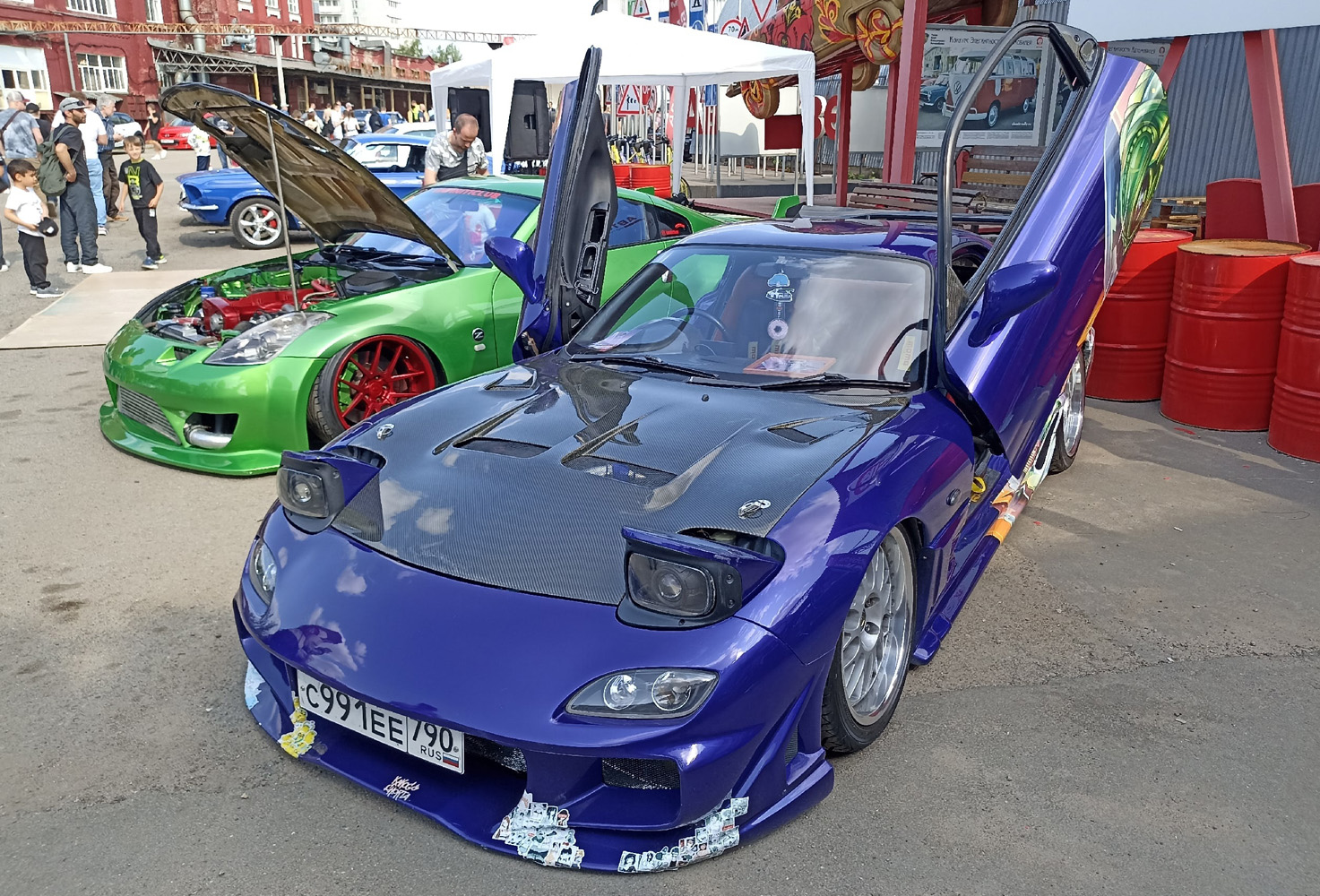 Московская область, № С 991 ЕЕ 790 — Mazda RX-7 (FD) '91-03