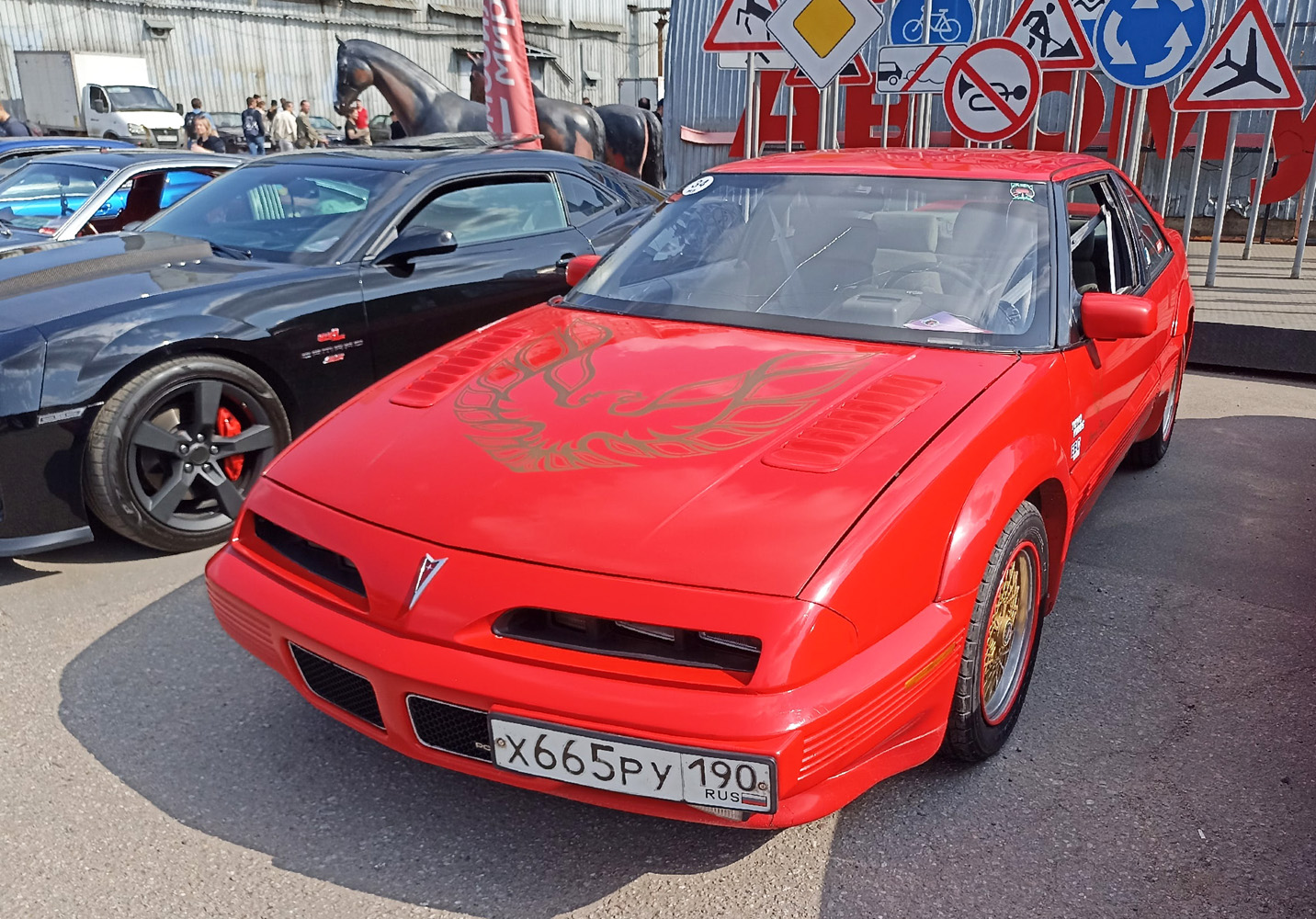 Московская область, № Х 665 РУ 190 — Pontiac Gran Prix (5G) '88-96