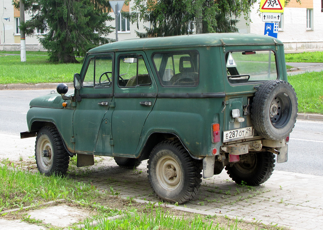 Архангельская область, № Е 287 ОТ 29 — УАЗ-3151 '85-03