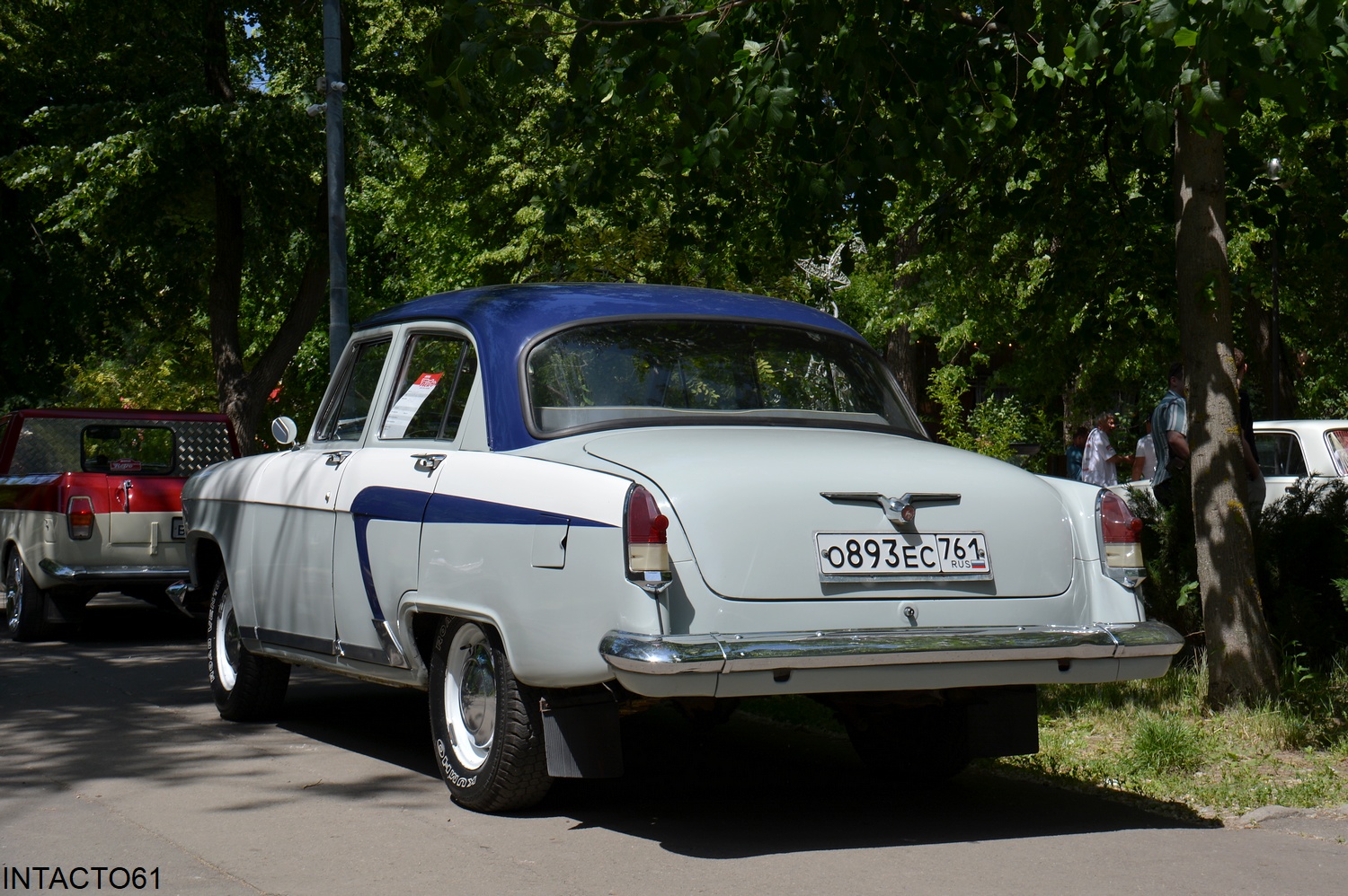 Ростовская область, № О 893 ЕС 761 — ГАЗ-21Р Волга '65-70; Ростовская область — Retro Motor Show_2025_Май
