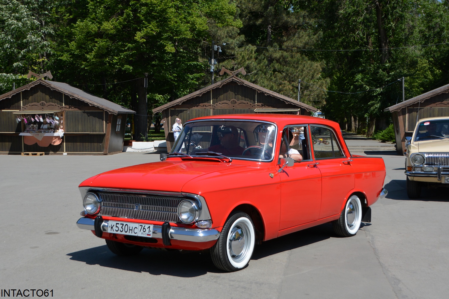 Ростовская область, № К 530 НС 761 — Москвич-412ИЭ (Иж) '70-82; Ростовская область — Retro Motor Show_2025_Май