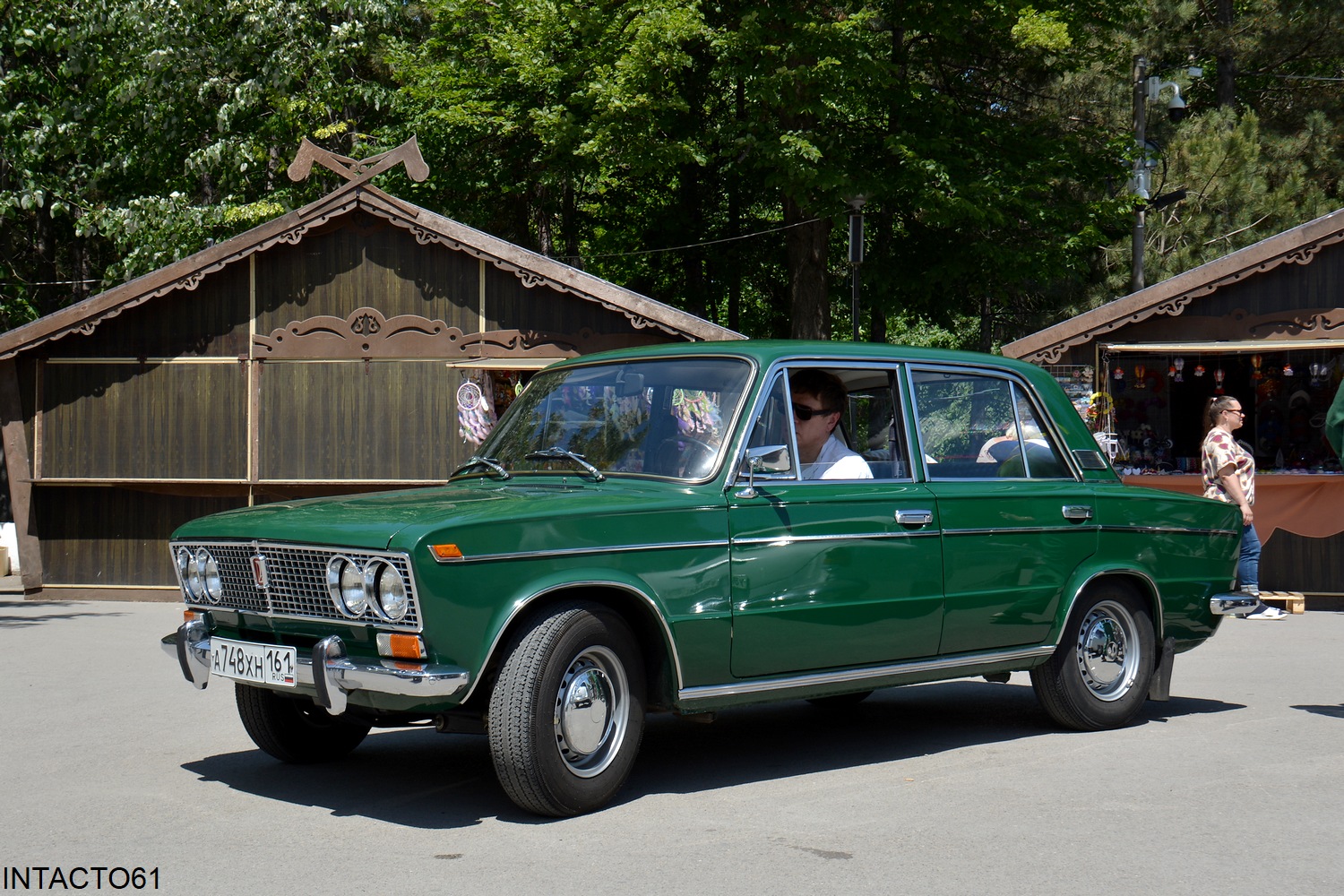 Ростовская область, № А 748 ХН 161 — ВАЗ-2103 Жигули '72-84; Ростовская область — Retro Motor Show_2025_Май