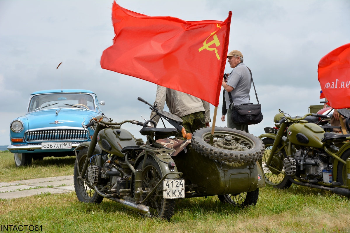 Ростовская область, № 4124 ККЖ — ИМЗ М-72 '41-60; Краснодарский край — Вне региона; Ростовская область — Автопробег "Донретро" 2017