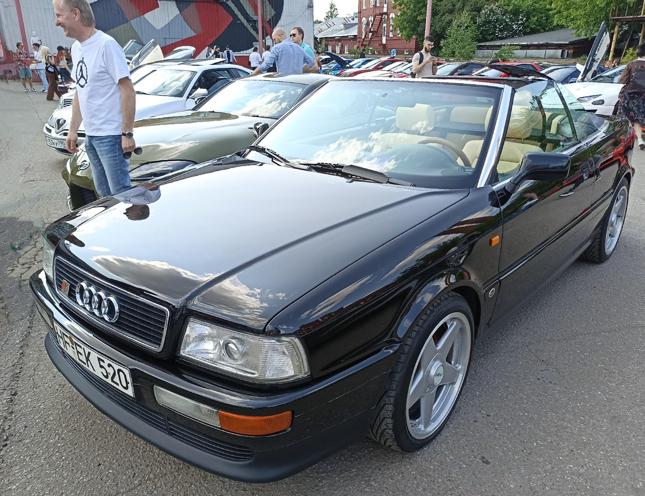 Московская область, № А 484 СМ 790 — Audi Cabriolet (Typ 8G) '91-00
