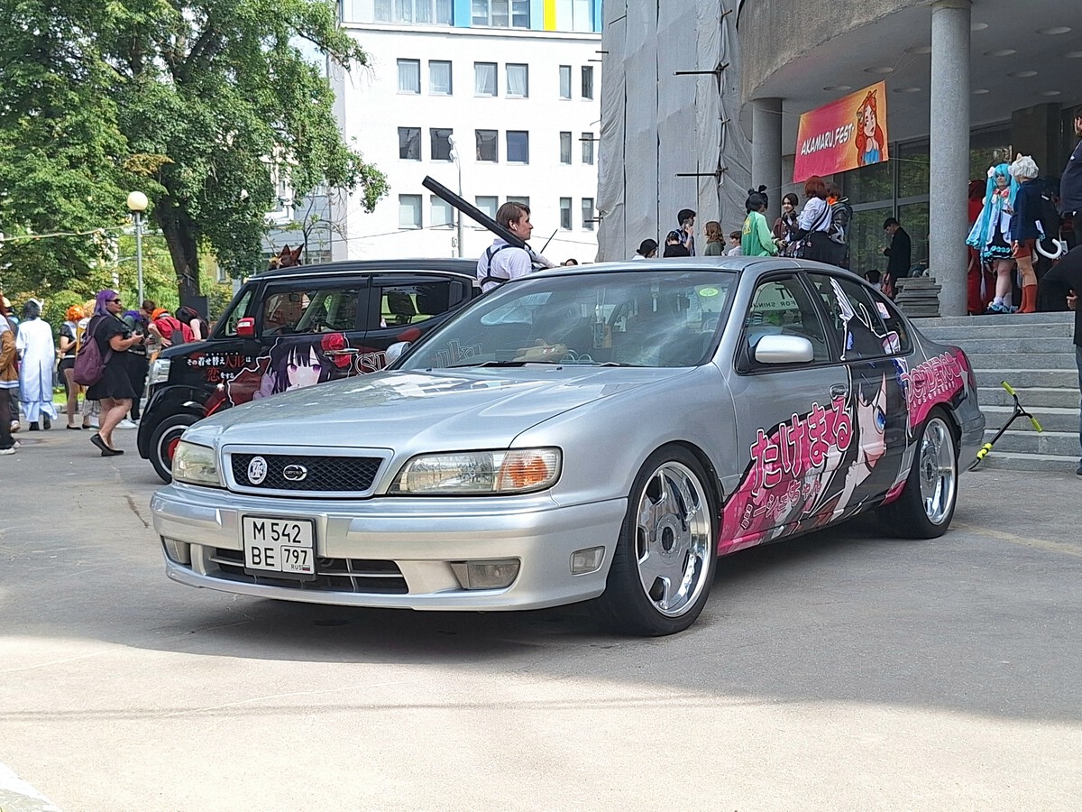 Москва, № М 542 ВЕ 797 — Nissan Cefiro (A32) '94-00