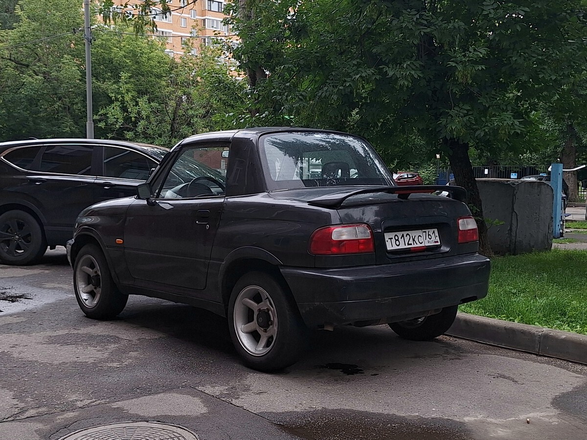 Москва, № Т 812 КС 761 — Suzuki X-90 '95-97; Ростовская область — Вне региона