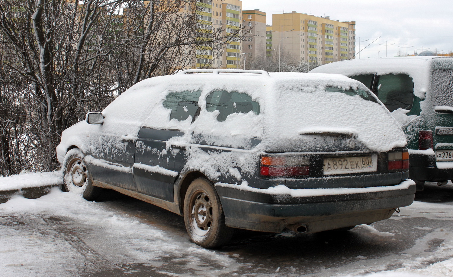 Псковская область, № А 892 ЕК 60 — Volkswagen Passat Variant (B3) '88-93