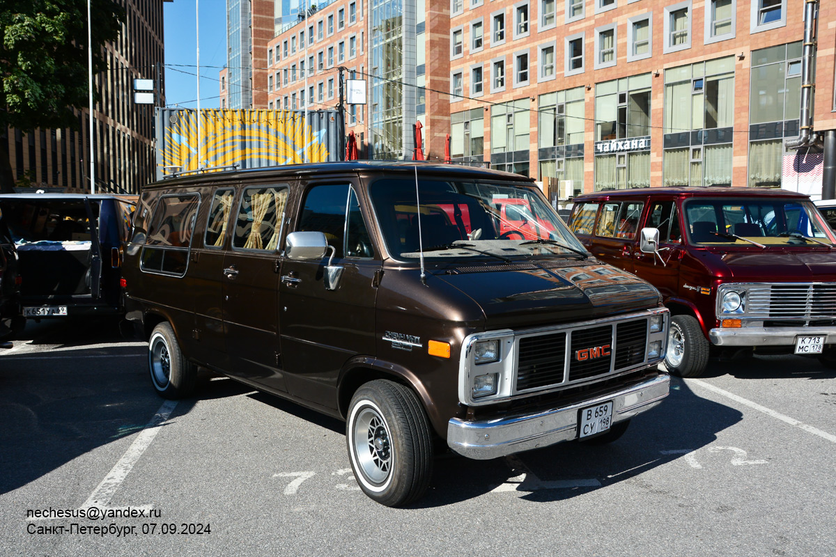 Санкт-Петербург, № В 659 СУ 198 — Chevrolet Van (3G) '71-96; Санкт-Петербург — Ежегодная выставка классических и кастомных автомобилей и мотоциклов "Original Meet"