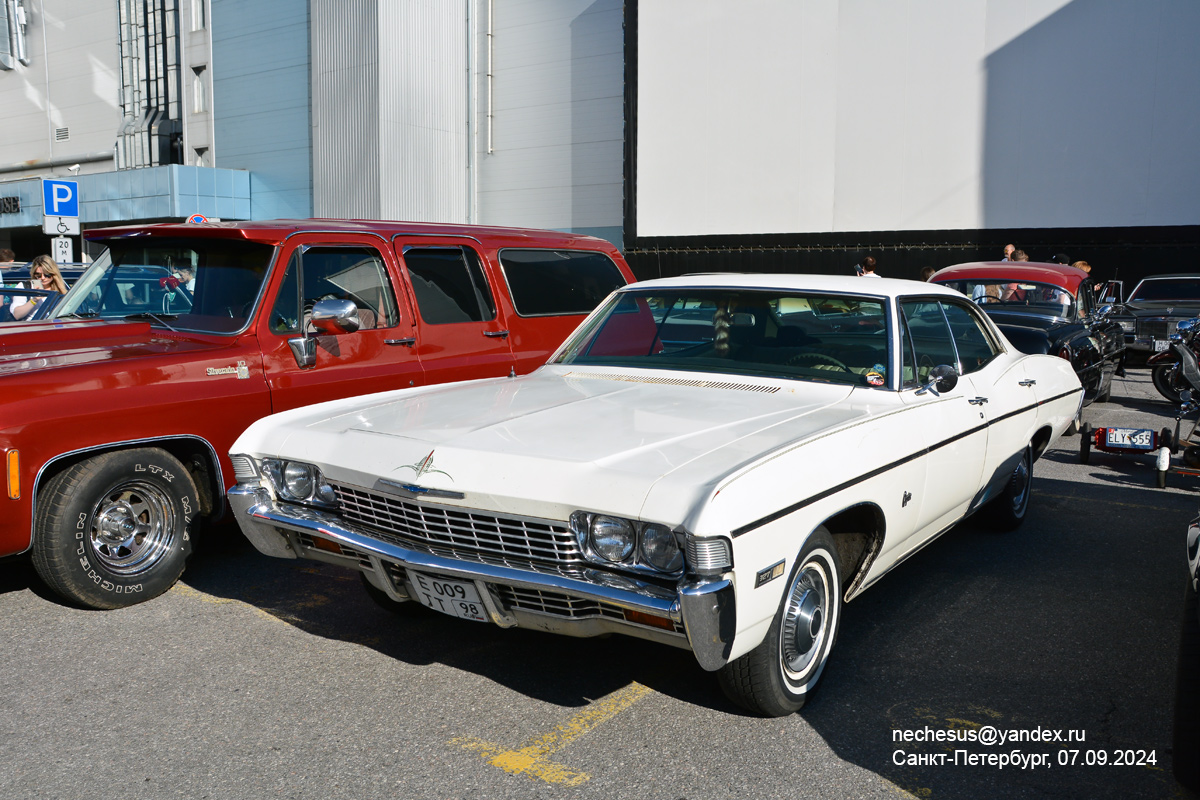Санкт-Петербург, № Е 009 ТТ 98 — Chevrolet Caprice (1G) '65-70; Санкт-Петербург — Ежегодная выставка классических и кастомных автомобилей и мотоциклов "Original Meet"