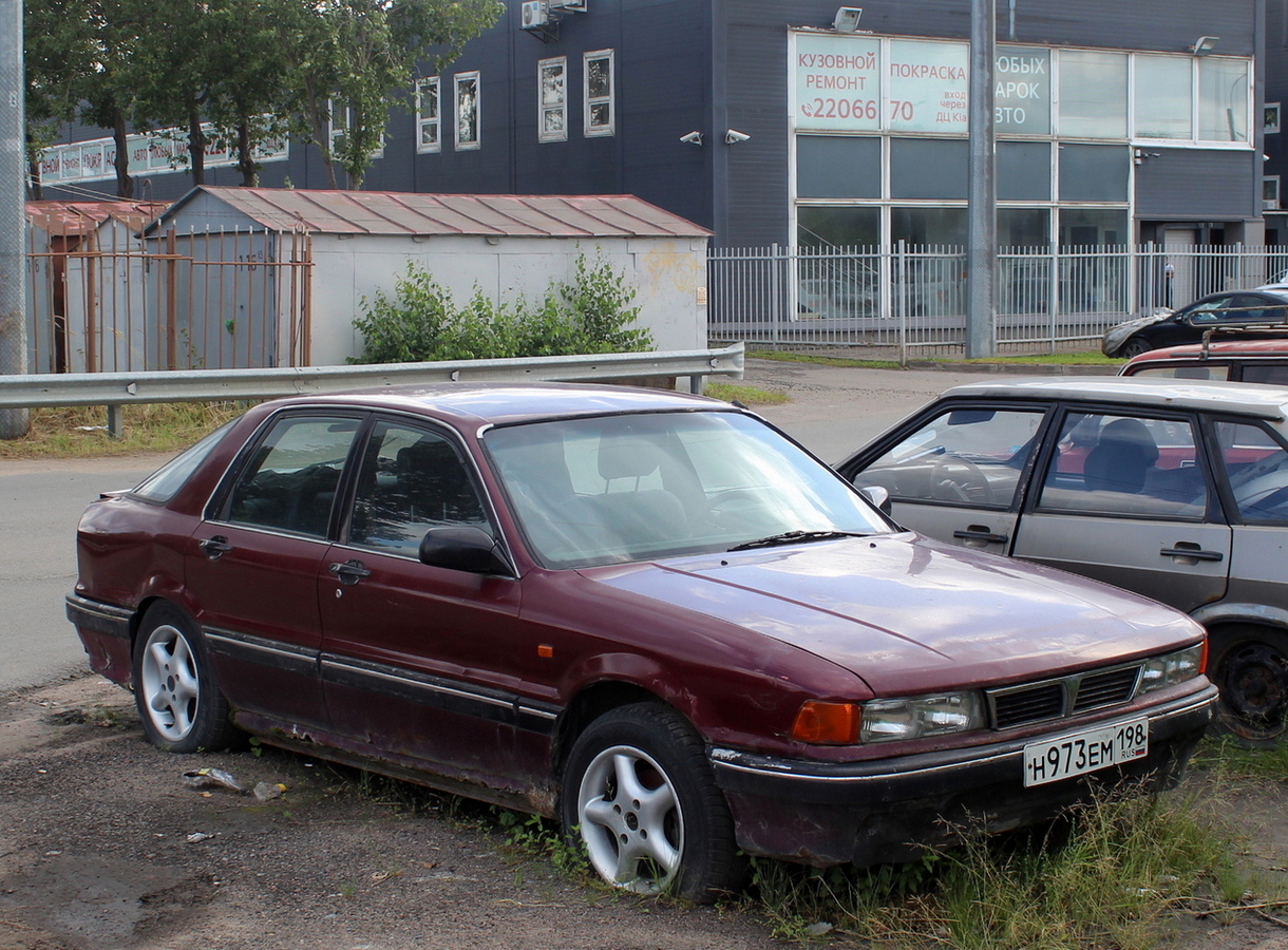 Санкт-Петербург, № Н 973 ЕМ 198 — Mitsubishi Galant (7G) '92-98