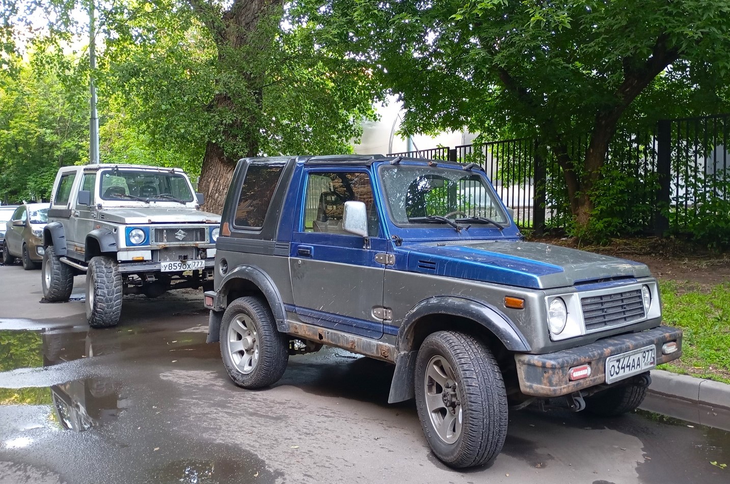 Москва, № О 344 АА 977 — Suzuki Samurai '81-98