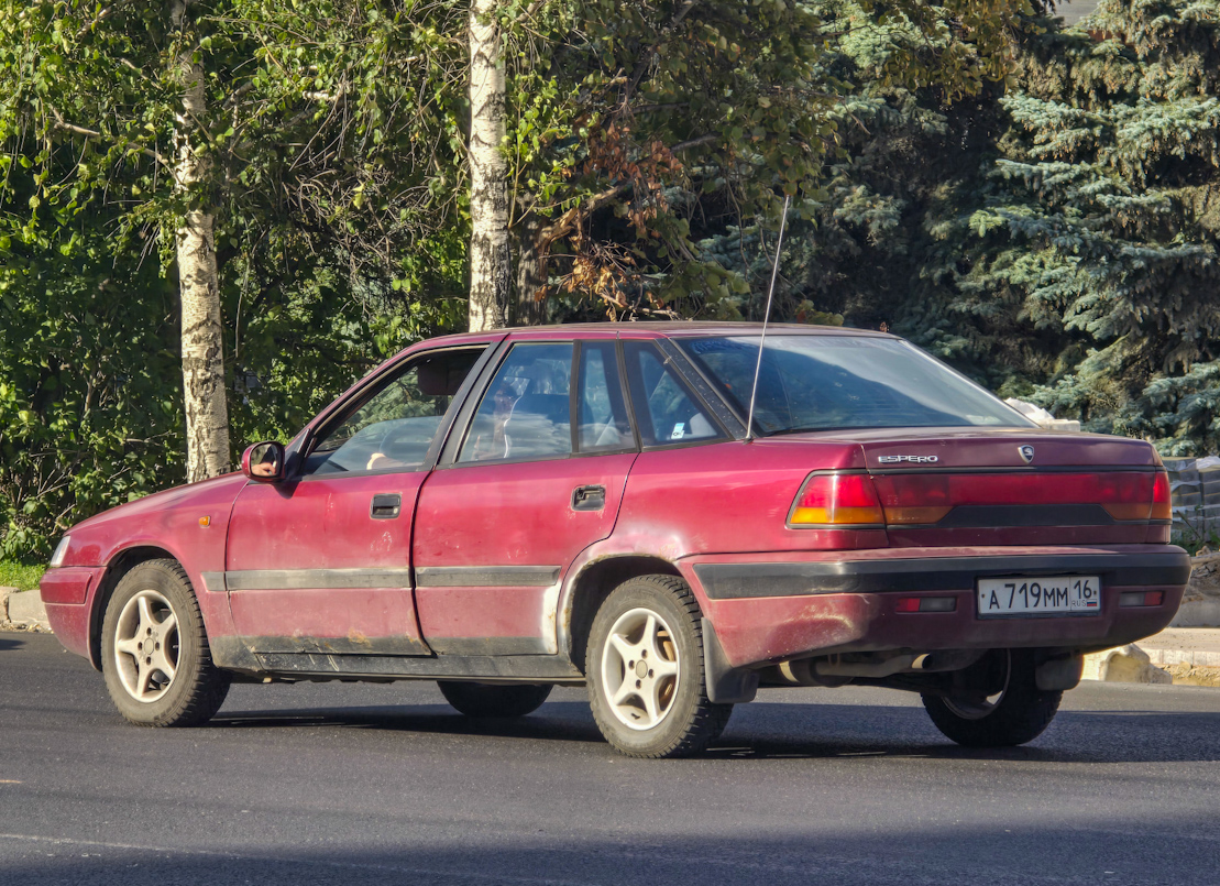 Татарстан, № А 719 ММ 16 — Daewoo Espero '90-99