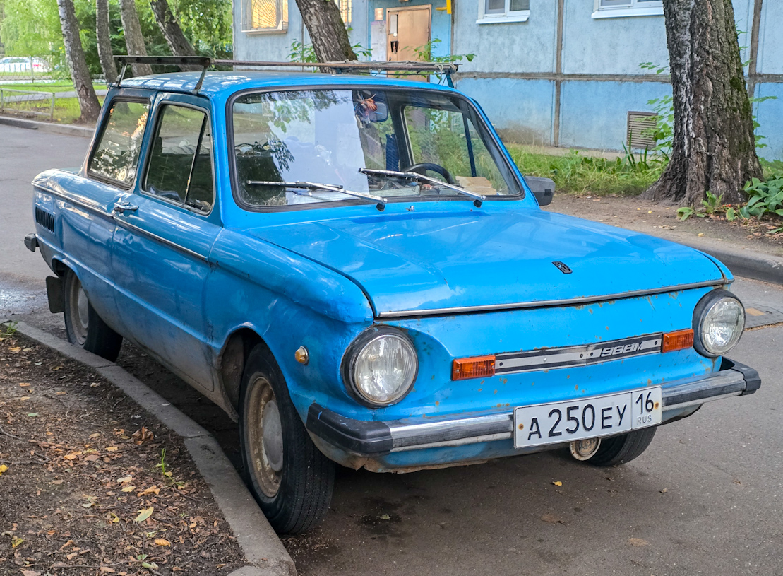 Татарстан, № А 250 ЕУ 16 — ЗАЗ-968МБ Запорожец '79-94