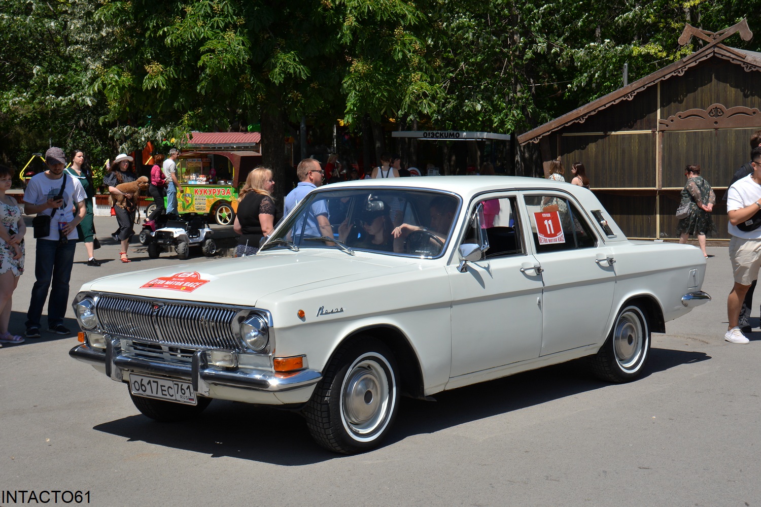 Ростовская область, № О 617 ЕС 761 — ГАЗ-24 Волга '68-86; Ростовская область — Retro Motor Show_2025_Май