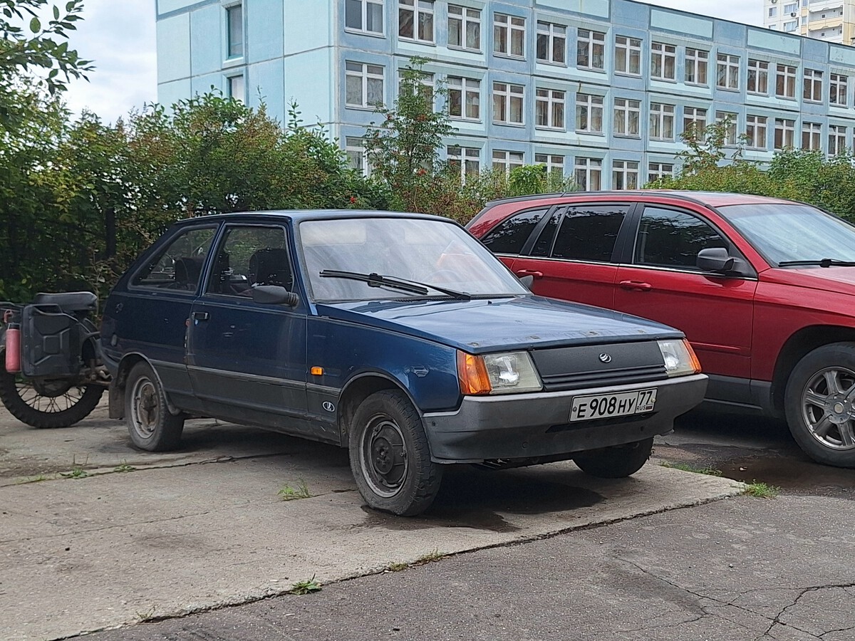 Москва, № Е 908 НУ 77 — ЗАЗ-110216 Таврия '90-99