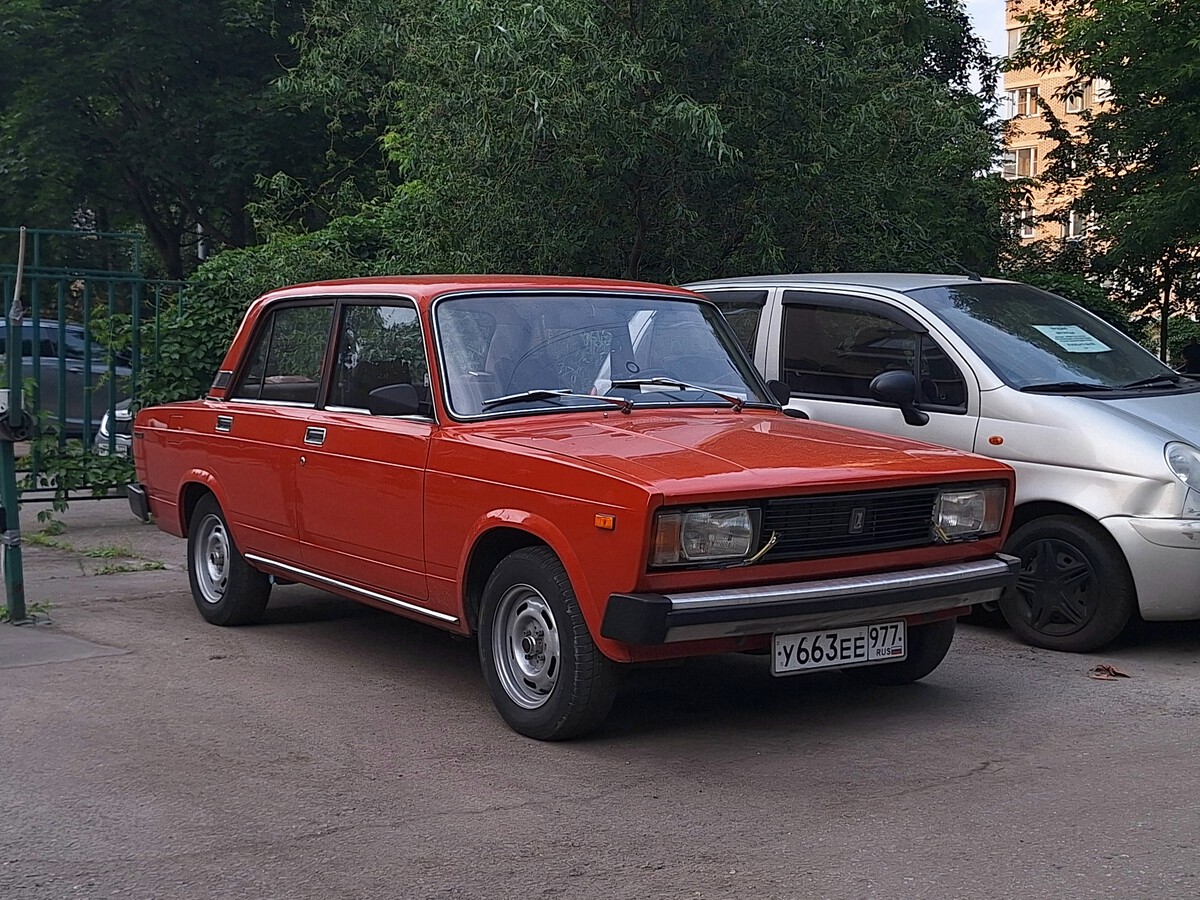 Москва, № У 663 ЕЕ 977 — ВАЗ-21051 Жигули '80-91