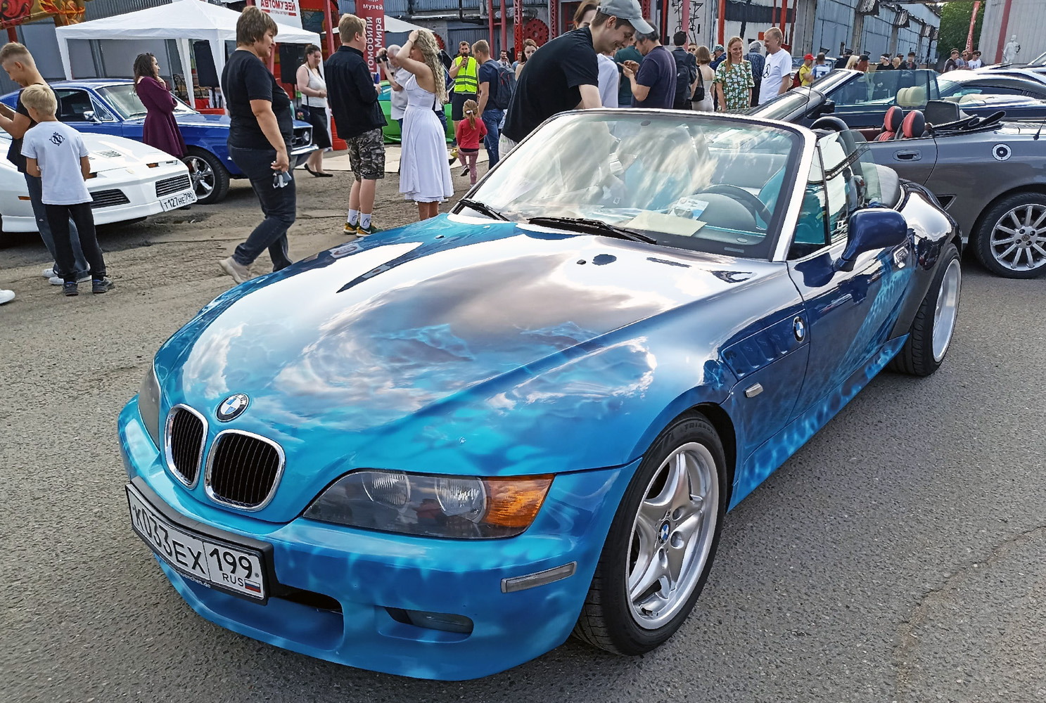 Москва, № К 033 ЕХ 199 — BMW Z3 '95-02