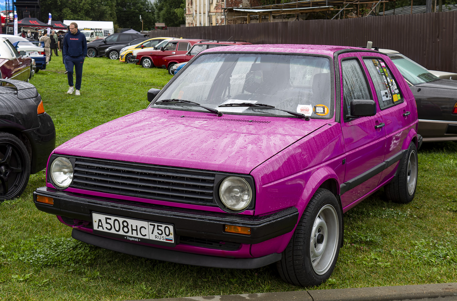 Московская область, № А 508 НС 750 — Volkswagen Golf (Typ 19) '83-92; Московская область — Автоэкзотика 2025