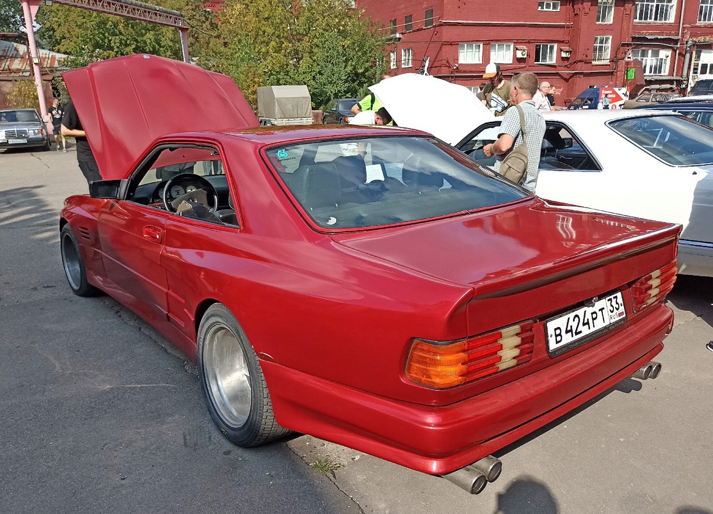 Владимирская область, № В 424 РТ 33 — Mercedes-Benz (C126) '81-91