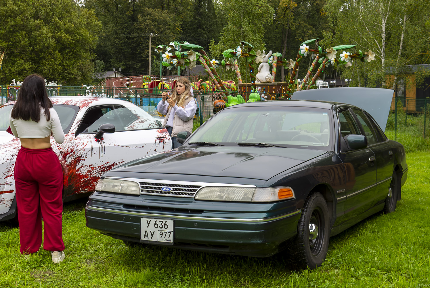 Москва, № У 636 АУ 977 — Ford Crown Victoria (1G EN53) '92-97; Московская область — Автоэкзотика 2025