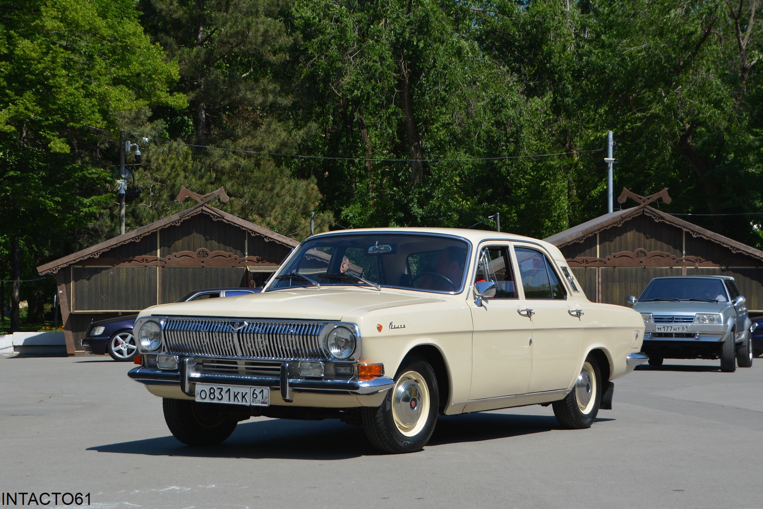 Ростовская область, № О 831 КК 61 — ГАЗ-24 Волга '68-86; Ростовская область — Retro Motor Show_2025_Май