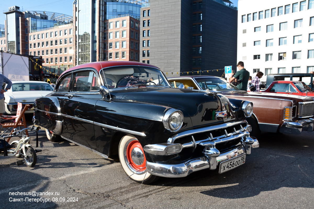 Санкт-Петербург, № Х 456 ОО 98 — Chevrolet Bel Air (1G) '50-54; Санкт-Петербург — Ежегодная выставка классических и кастомных автомобилей и мотоциклов "Original Meet"