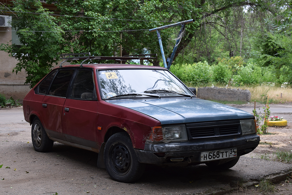 Волгоградская область, № Н 668 ТТ 34 — Москвич-21412 '86-94