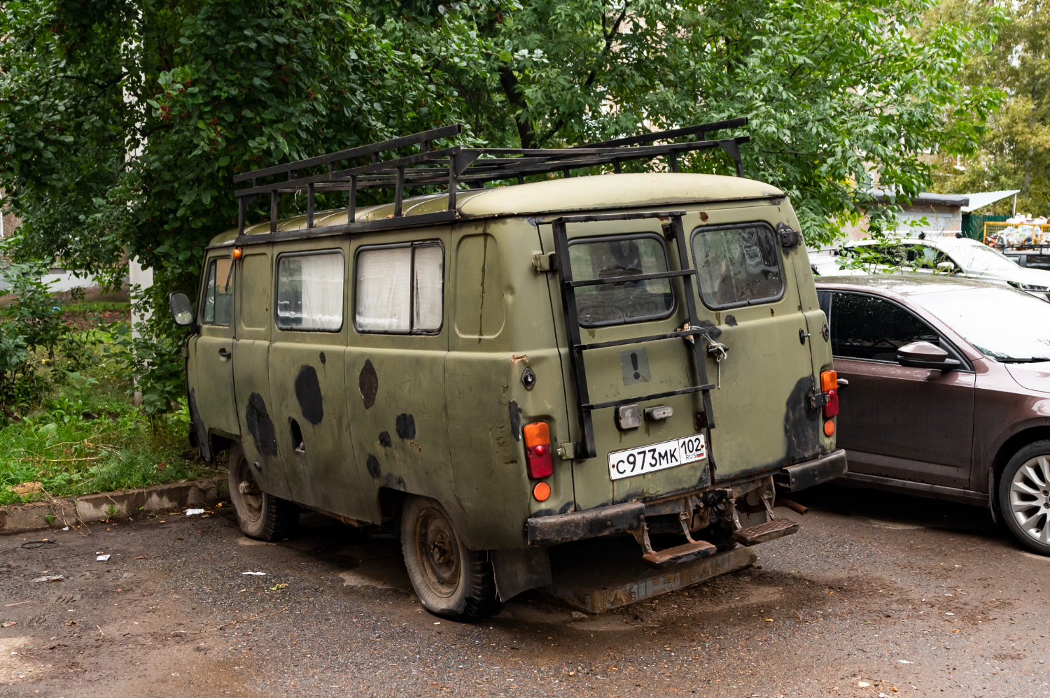 Башкортостан, № С 973 МК 102 — УАЗ-3962 '85-03