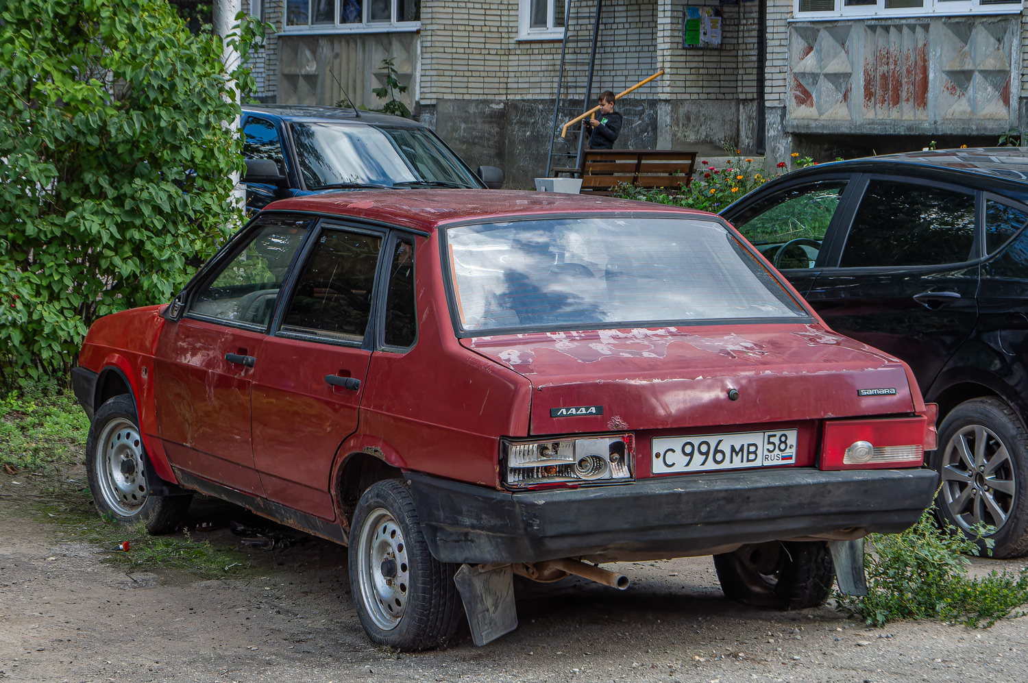 Пензенская область, № С 996 МВ 58 — ВАЗ-21099 '90-04