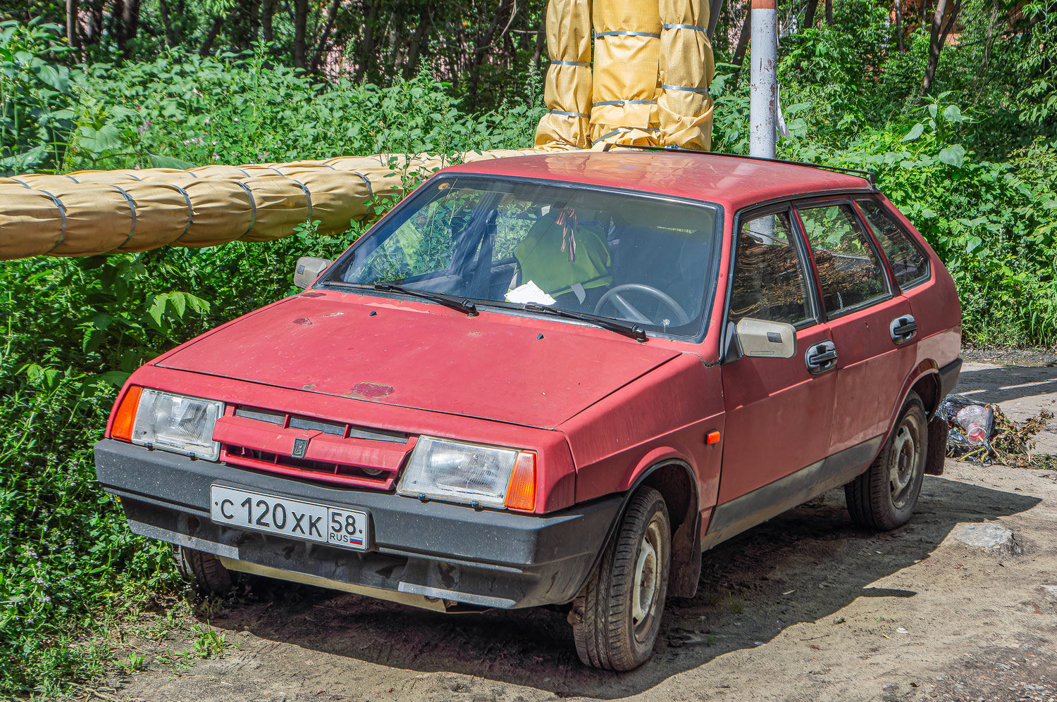 Пензенская область, № С 120 ХК 58 — ВАЗ-21091 '87-94