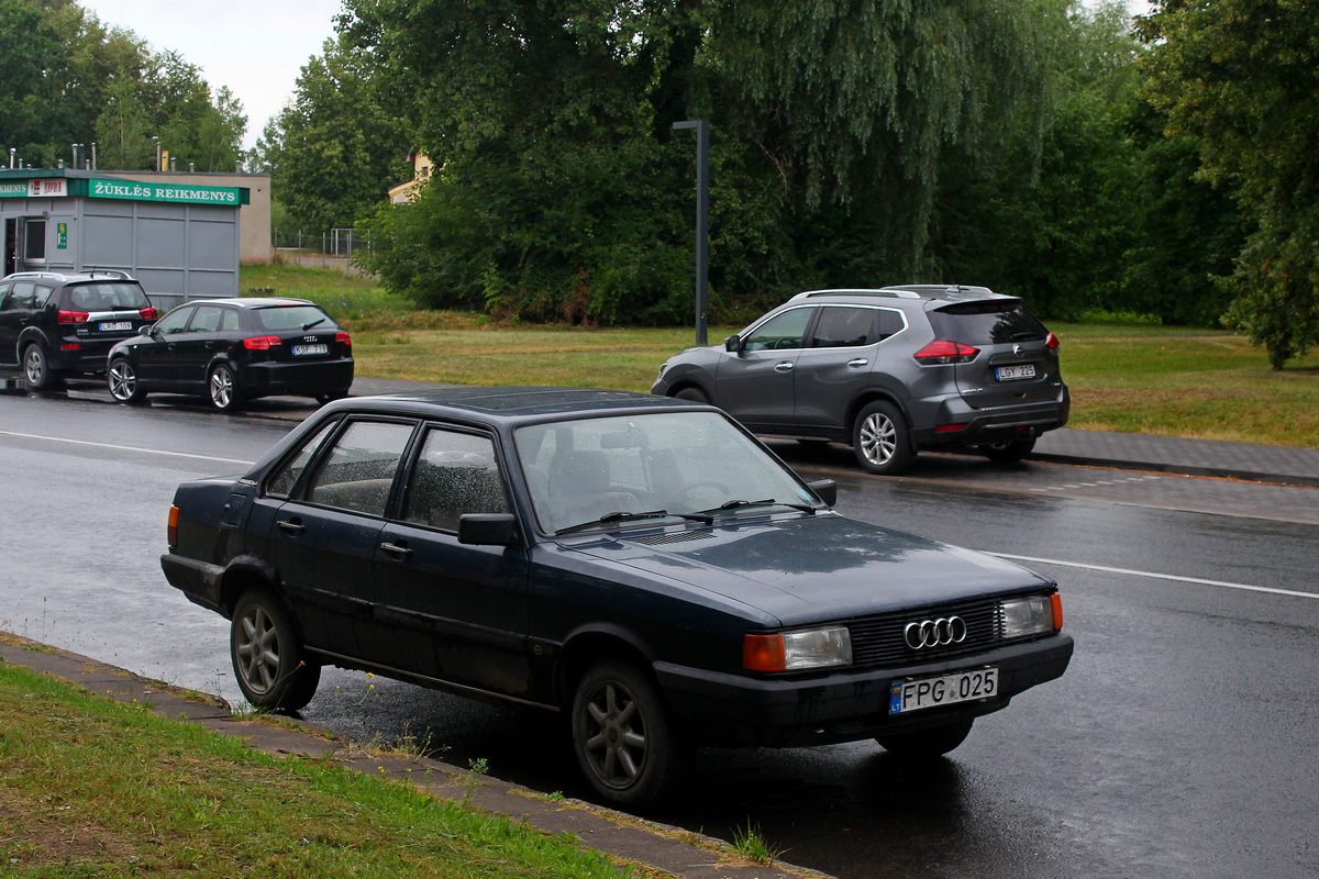 Литва, № FPG 025 — Audi 80 (B2) '78-86