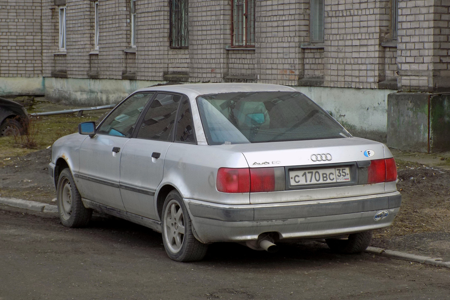 Вологодская область, № С 170 ВС 35 — Audi 80 (B4) '91-96