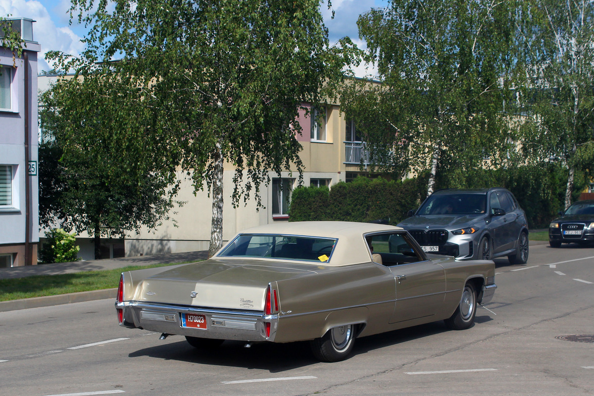 Литва, № H70023 — Cadillac DeVille (3G) '65-70; Литва — American Spirit 2025