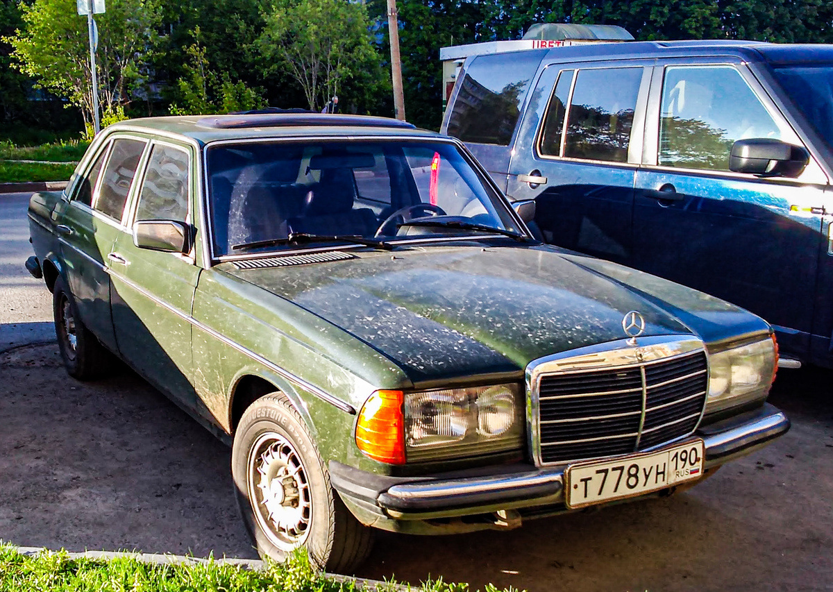 Московская область, № Т 778 УН 190 — Mercedes-Benz (W123) '76-86