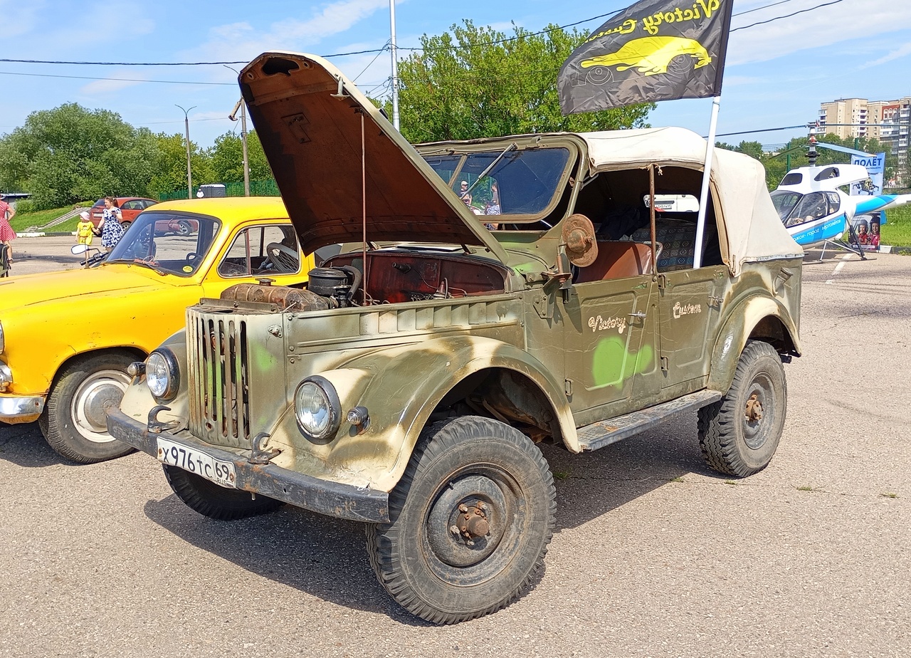 Тверская область, № Х 976 ТС 69 — ГАЗ-69А '53-73; Тверская область — Фестиваль "Столица Ретро 2025"