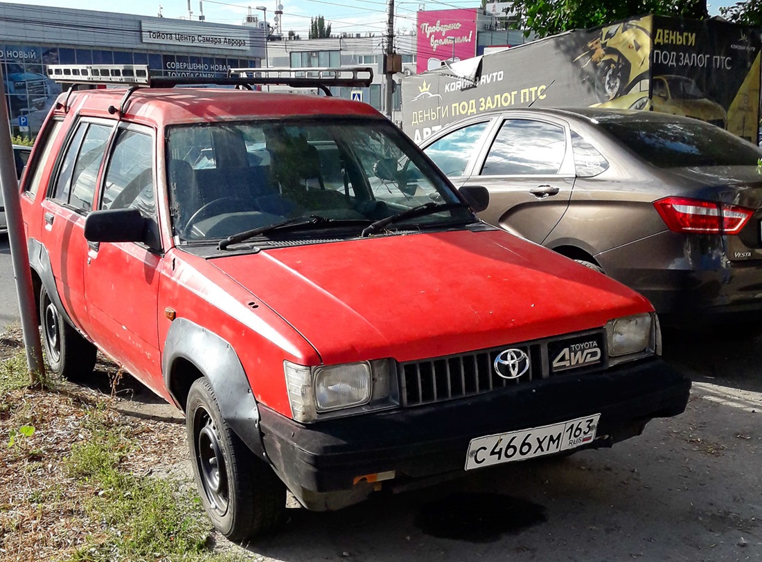 Самарская область, № С 466 ХМ 163 — Toyota Sprinter Carib (AL25) '82-88