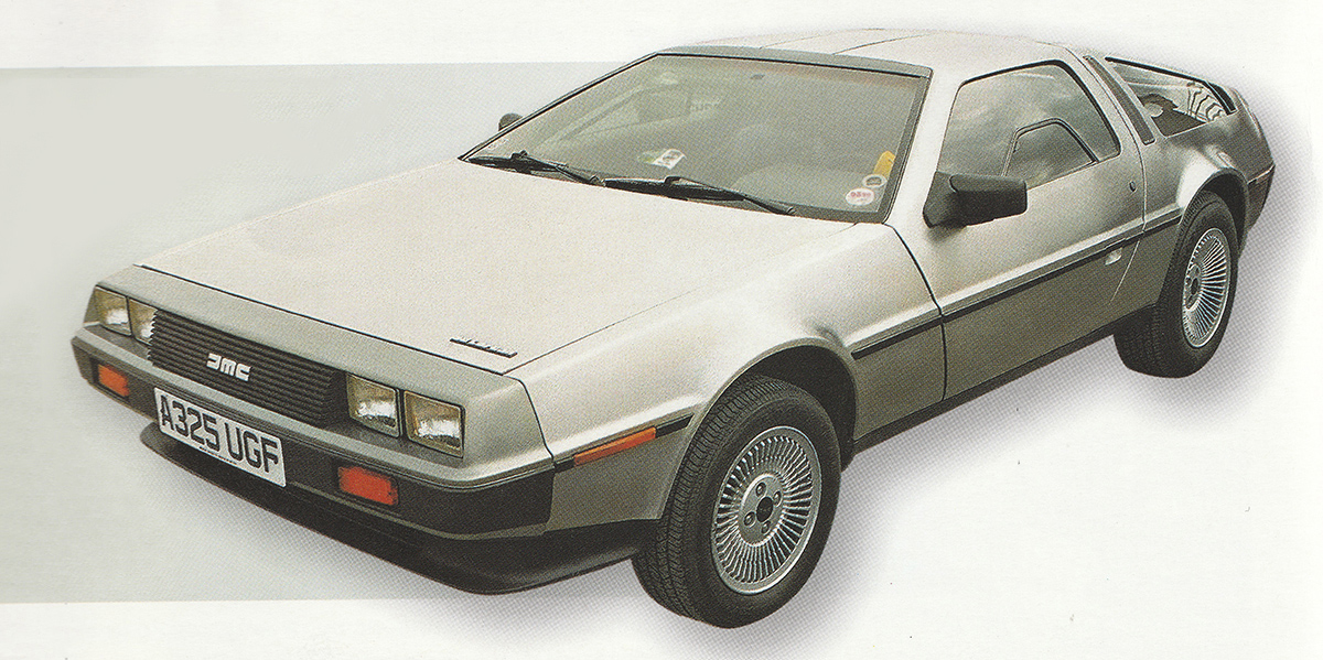 Великобритания, № A325 UGF — DeLorean DMC-12 '81-83