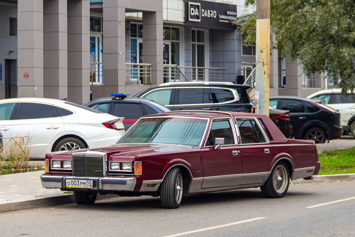 Омская область, № О 003 РМ 55 — Lincoln Town Car (1G) '81-89