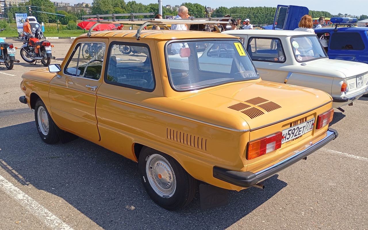 Москва, № Н 592 ЕТ 777 — ЗАЗ-968М Запорожец '79-94; Тверская область — Фестиваль "Столица Ретро 2025"