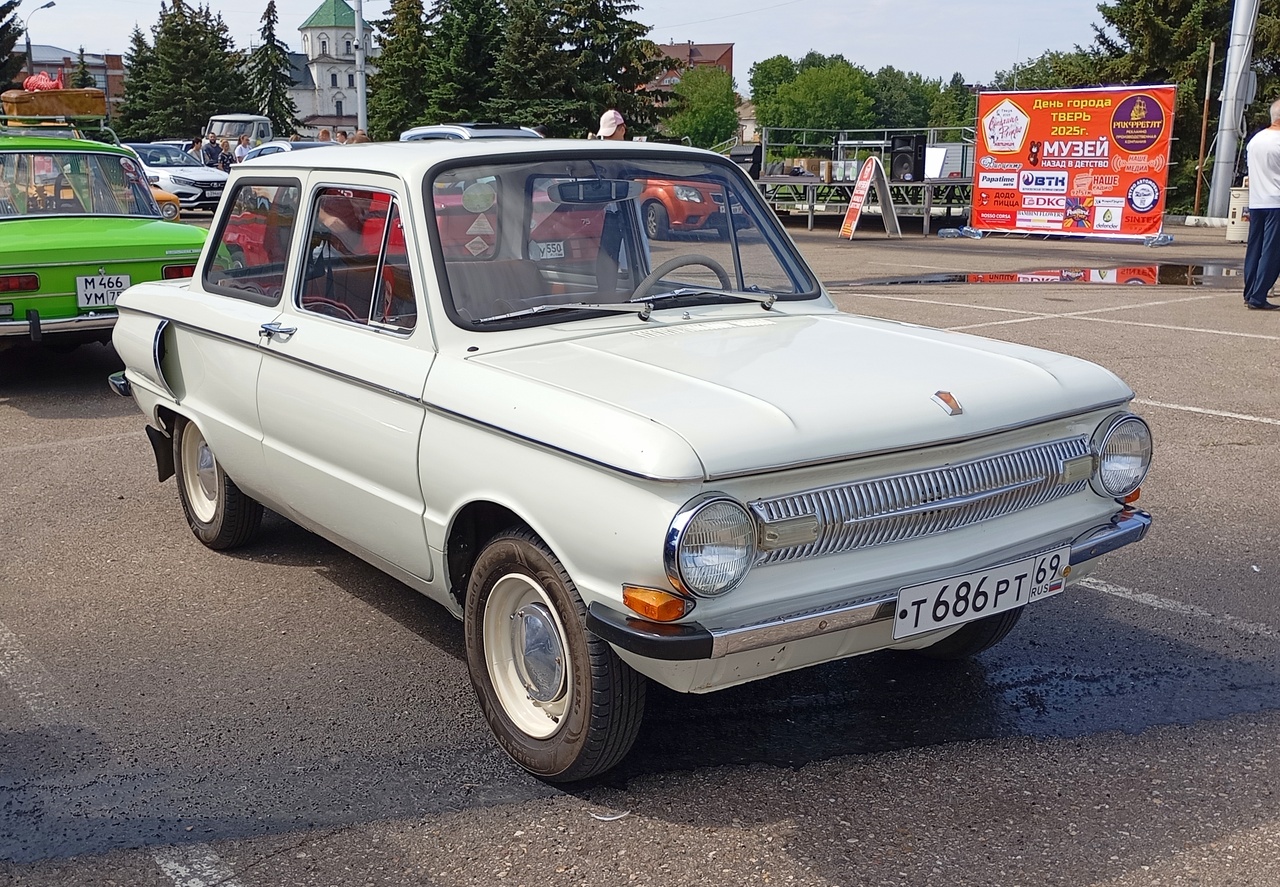 Тверская область, № Т 686 РТ 69 — ЗАЗ-968/968А Запорожец '71-79; Тверская область — Фестиваль "Столица Ретро 2025"
